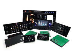 سوئیچ غشایی خازنی HMI پلی استر برای لوازم خانگی